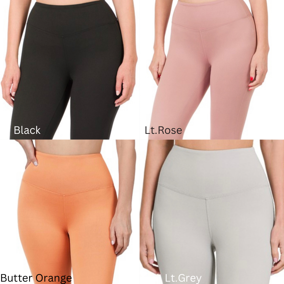 Buttery Wide Waistband Leggings