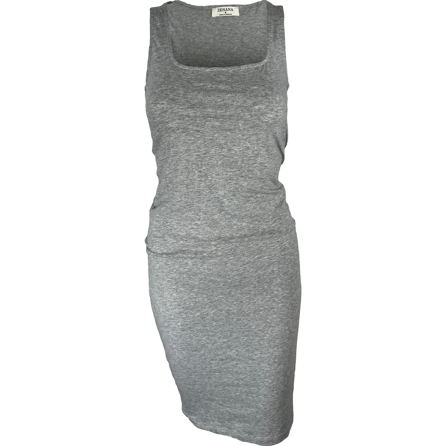 Basic Cotton Midi Dress